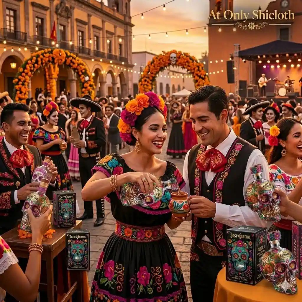 Jose Cuervo Day of the Dead Limited Edition Tequila - Adult & Kids T-Shirts, Sweatshirts & Hoodies apparel design preview 1