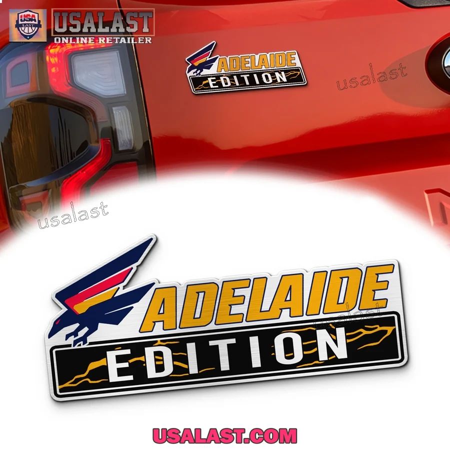 Adelaide Crows Edition Custom 3D Car Badge Sticker - Adult & Kids T-Shirts, Sweatshirts & Hoodies apparel design preview 1