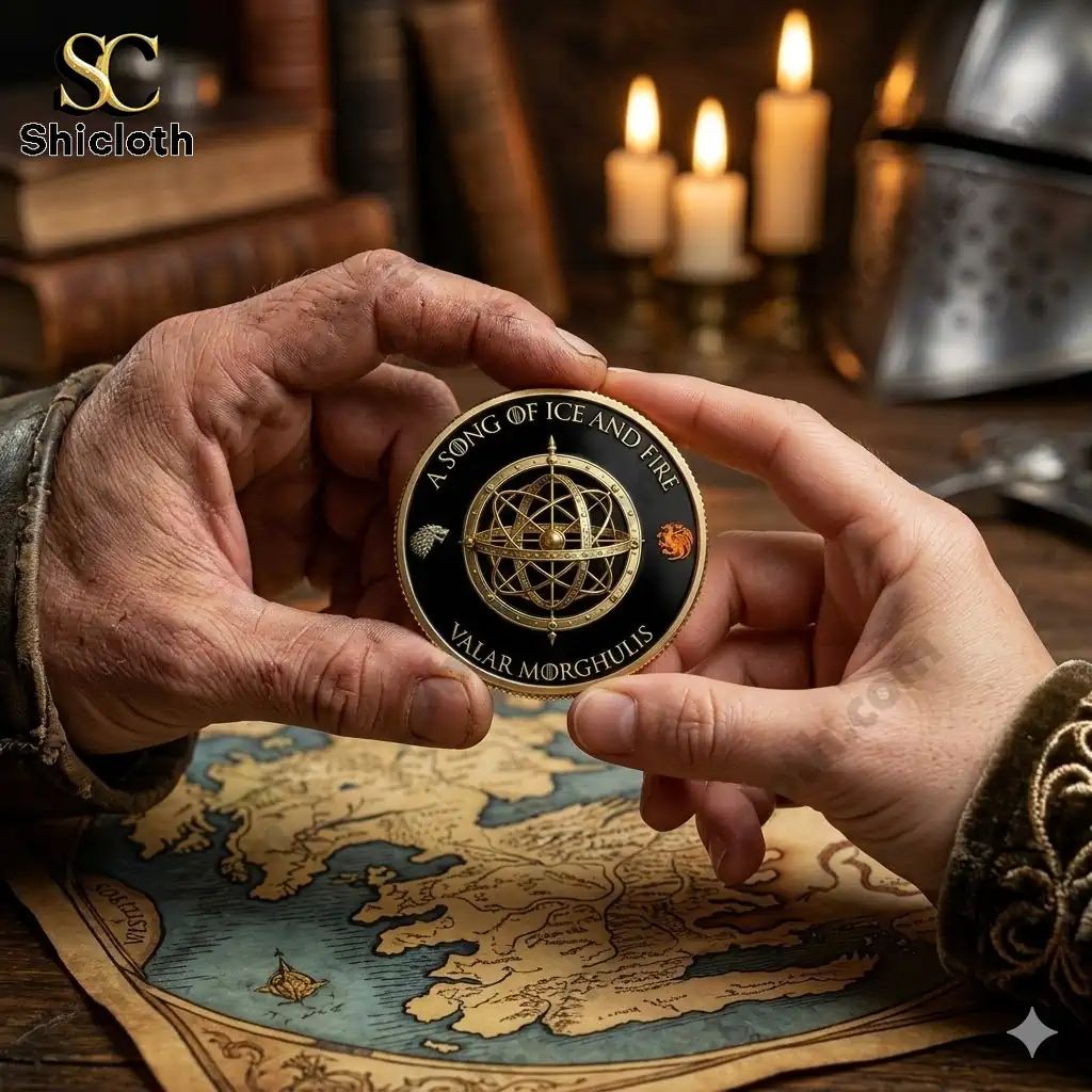 Game of Thrones 30th Anniversary Commemorative Coin - Adult & Kids T-Shirts, Sweatshirts & Hoodies apparel design preview 1