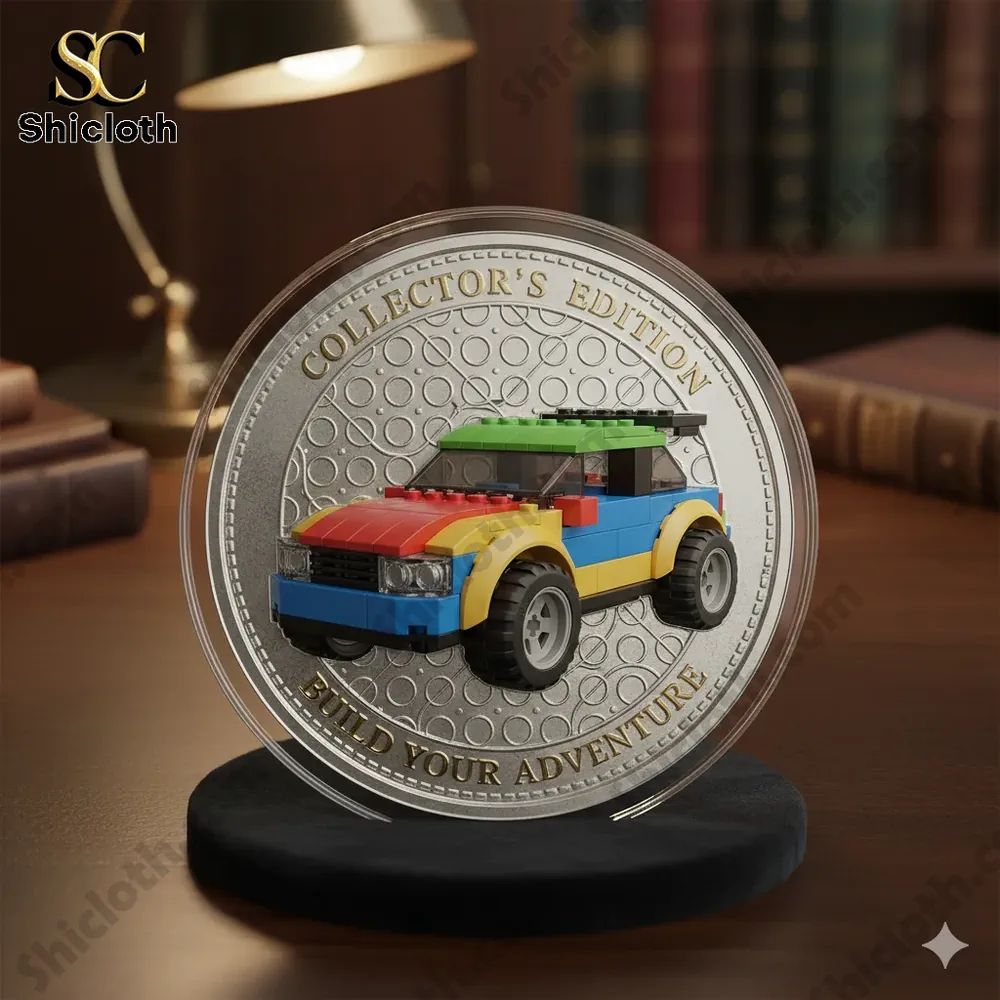 Car Commemorative Coins - Adult & Kids T-Shirts, Sweatshirts & Hoodies apparel design preview 1