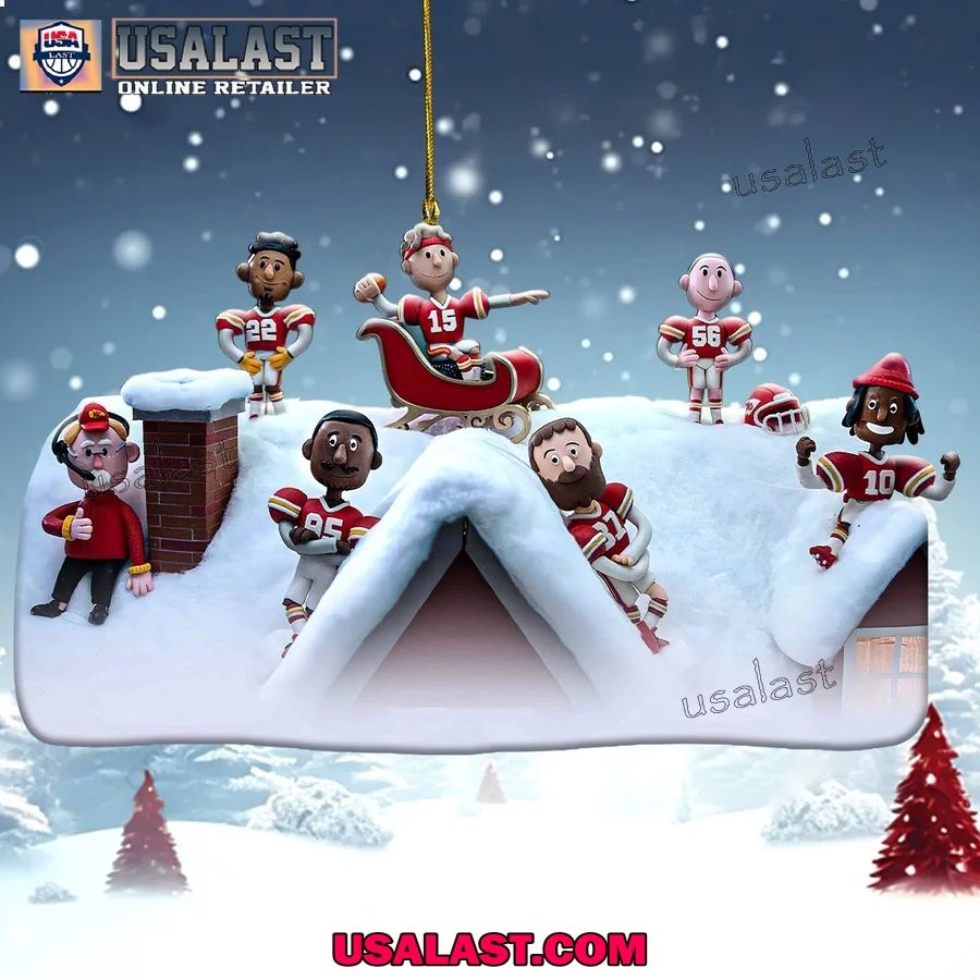 Kansas City Chiefs Special Christmas Ornament 2025 - Adult & Kids T-Shirts, Sweatshirts & Hoodies apparel design preview 1