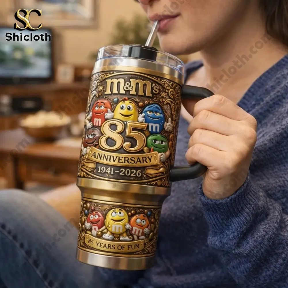 M&M 85th Anniversary 3D Relief Insulated Tumbler - Adult & Kids T-Shirts, Sweatshirts & Hoodies apparel design preview 1