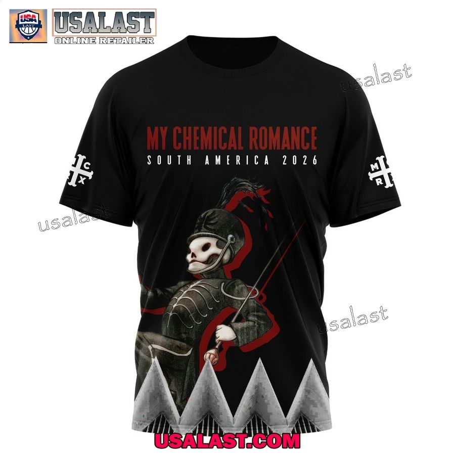 My Chemical Romance South America 2026 Tour 3D - Adult & Kids T-Shirts, Sweatshirts & Hoodies apparel design preview 1