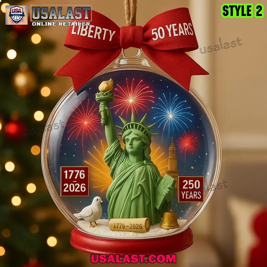 250 Years of Liberty Commemorative Ornament - Adult & Kids T-Shirts, Sweatshirts & Hoodies apparel design preview 1