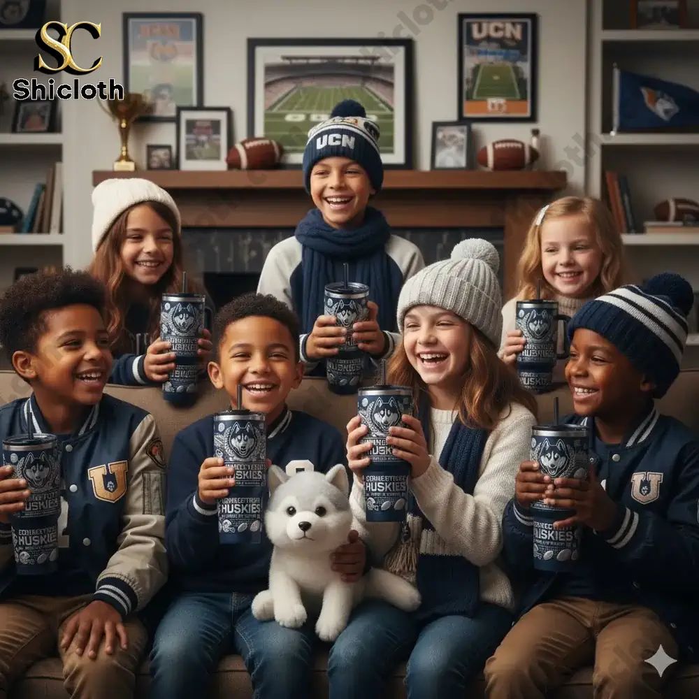 Uconn Huskies Pride Of Storrs 2026 40Oz Tumbler - Adult & Kids T-Shirts, Sweatshirts & Hoodies apparel design preview 1