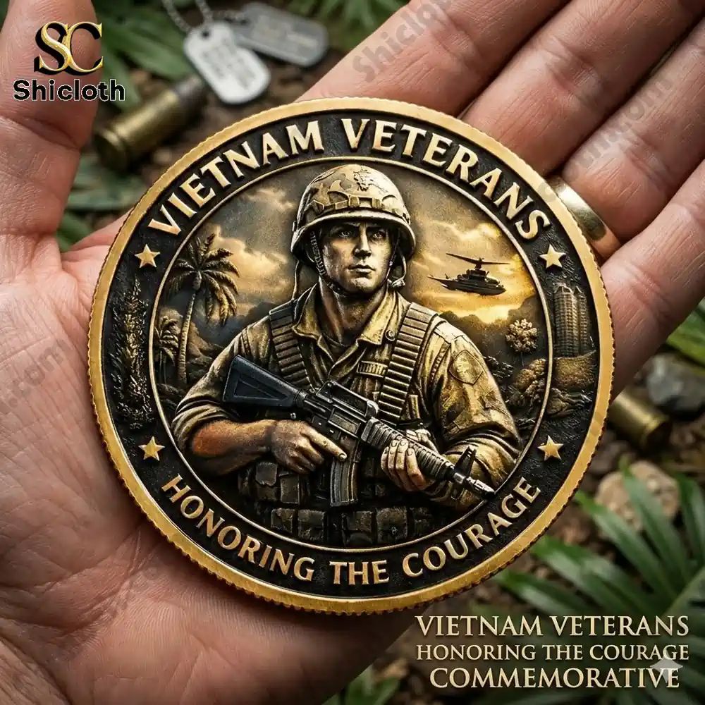 Vietnam Veterans Honoring The Courage Commemorative - Adult & Kids T-Shirts, Sweatshirts & Hoodies apparel design preview 1