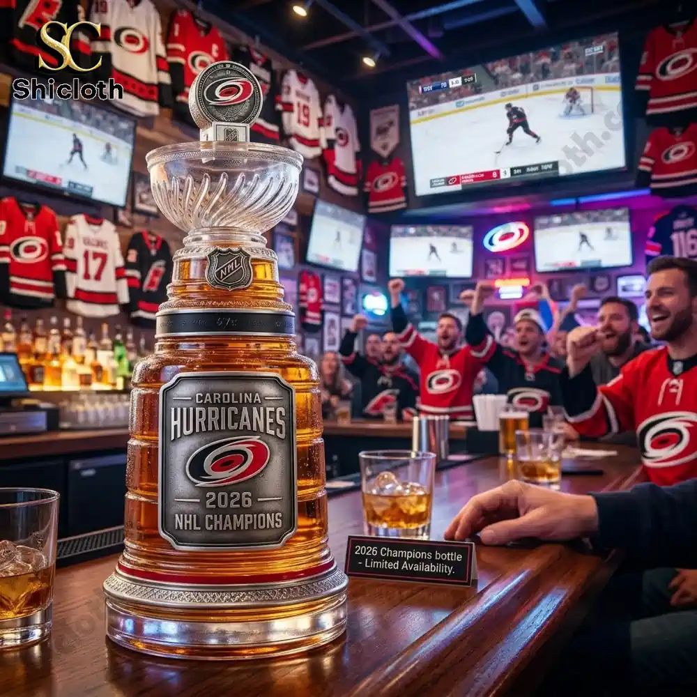 Carolina Hurricanes 2026 Champions Stanley Cup Finals - Adult & Kids T-Shirts, Sweatshirts & Hoodies apparel design preview 1