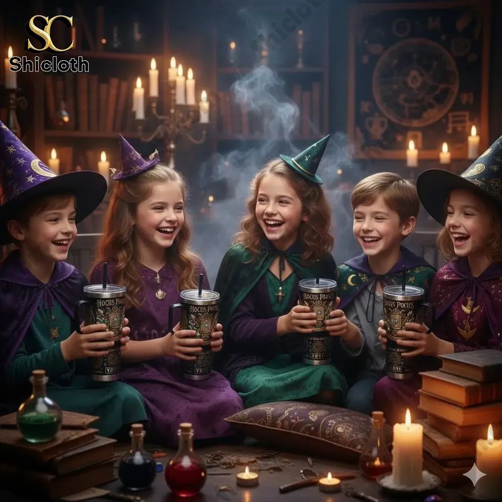 Hocus Pocus Come Little Children 40Oz Tumbler - Adult & Kids T-Shirts, Sweatshirts & Hoodies apparel design preview 1