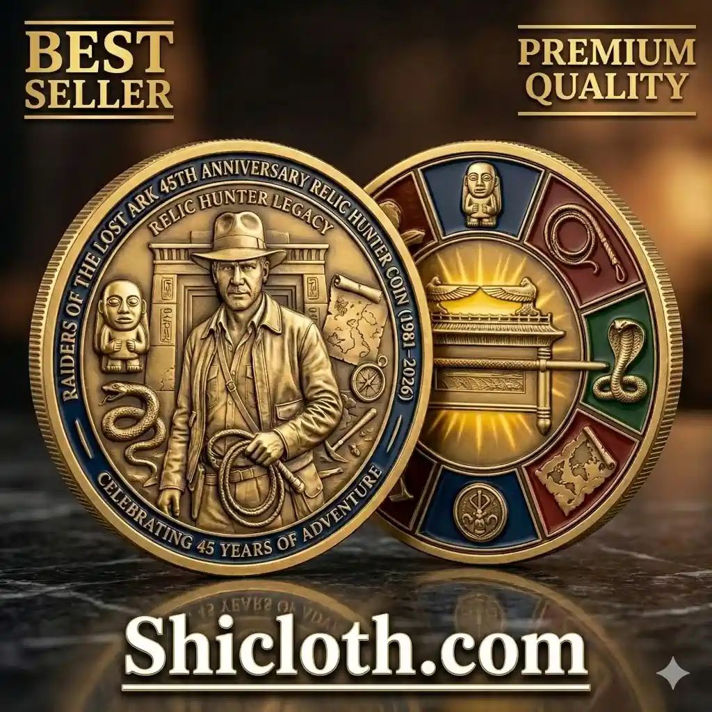 Indiana Jones Raiders of the Lost Ark 45th - Adult & Kids T-Shirts, Sweatshirts & Hoodies apparel design preview 1