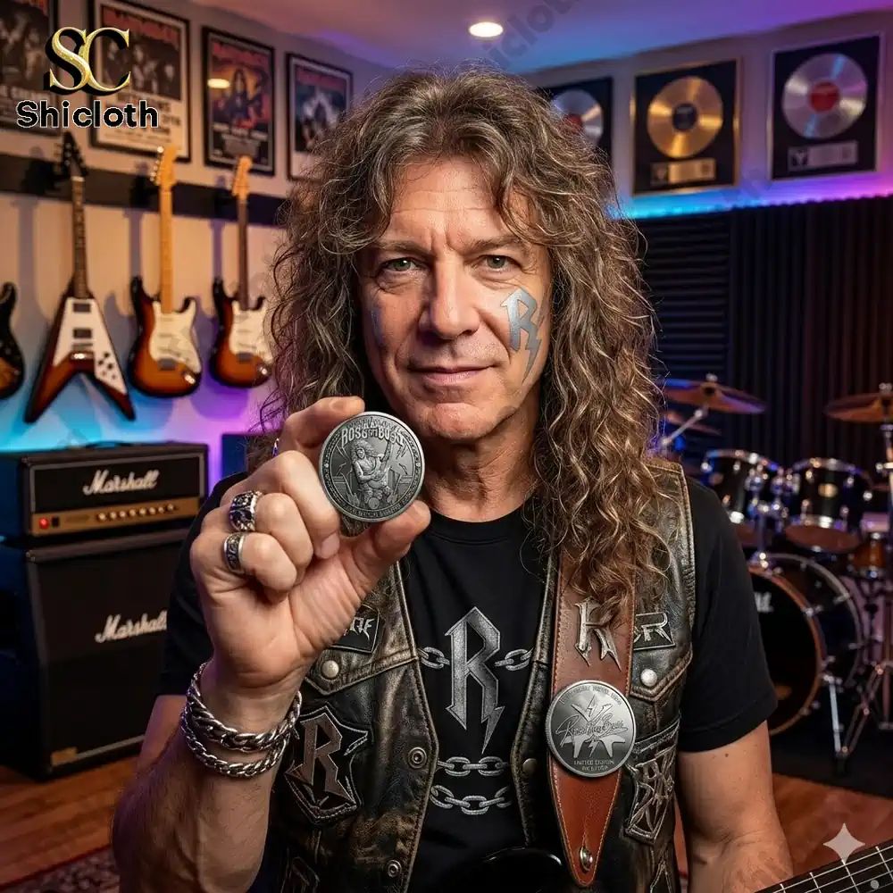 Ross The Boss Friedman Live Metal Legend - Adult & Kids T-Shirts, Sweatshirts & Hoodies apparel design preview 1