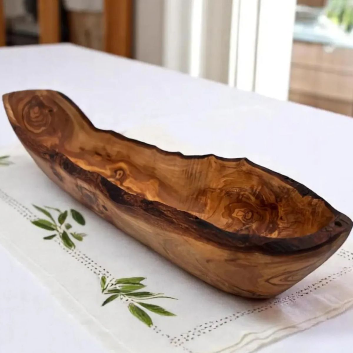 Handmade Olive Wood Oval Fruit Bowl - Adult & Kids T-Shirts, Sweatshirts & Hoodies apparel design preview 1