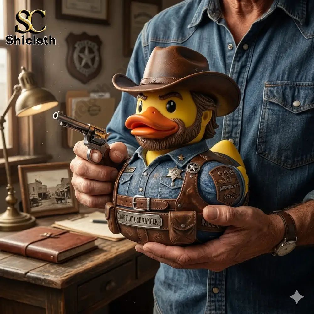 Chuck Norris Walker, Texas Ranger 33th Anniversary - Adult & Kids T-Shirts, Sweatshirts & Hoodies apparel design preview 1
