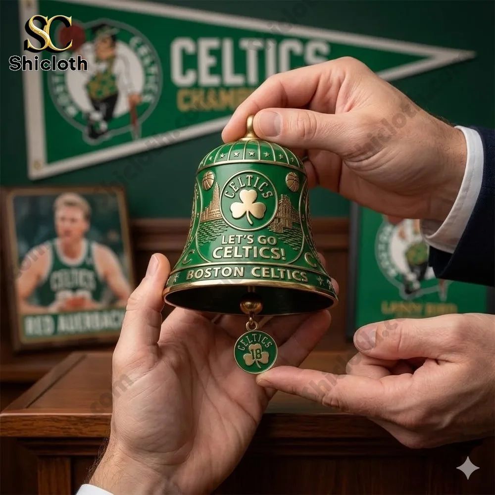 Boston Celtics Championship Legacy Wall Bell - Adult & Kids T-Shirts, Sweatshirts & Hoodies apparel design preview 1