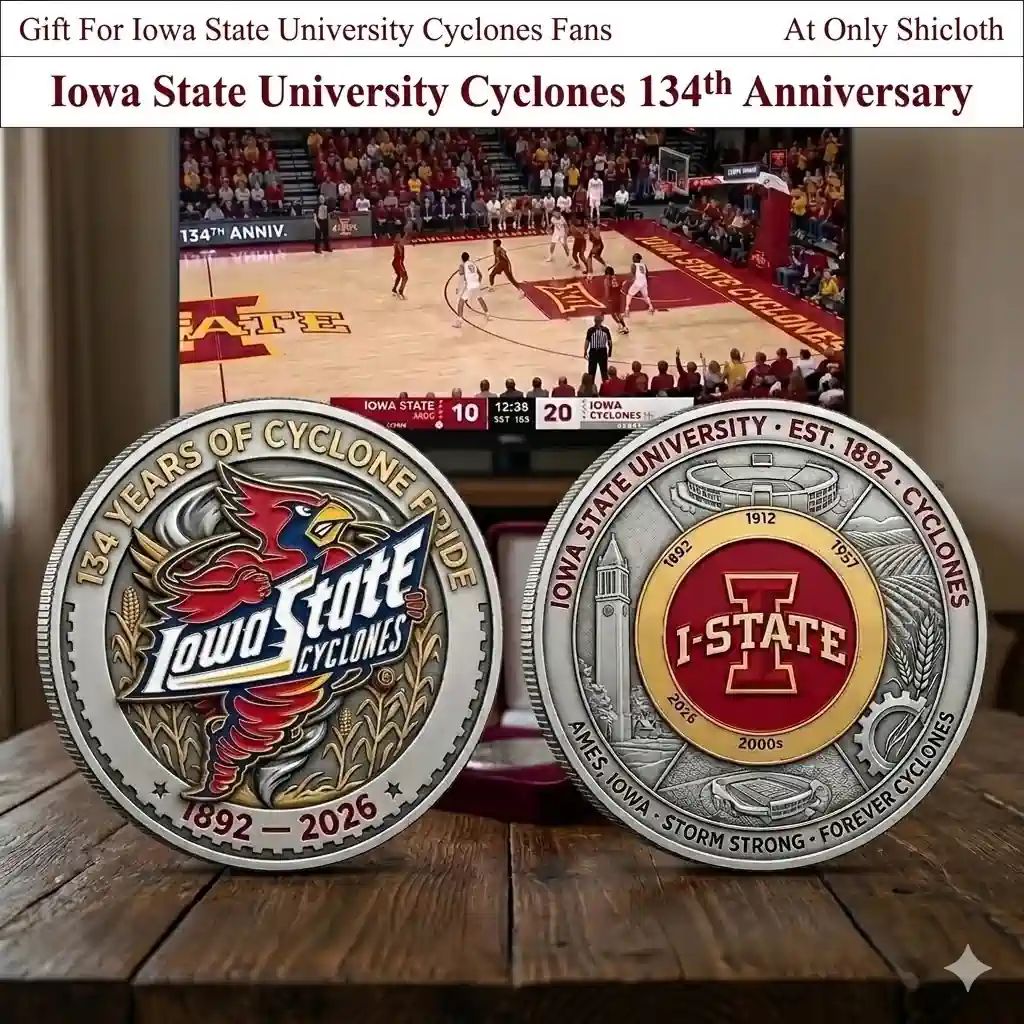 Iowa State University Cyclones 134th Anniversary - Adult & Kids T-Shirts, Sweatshirts & Hoodies apparel design preview 1