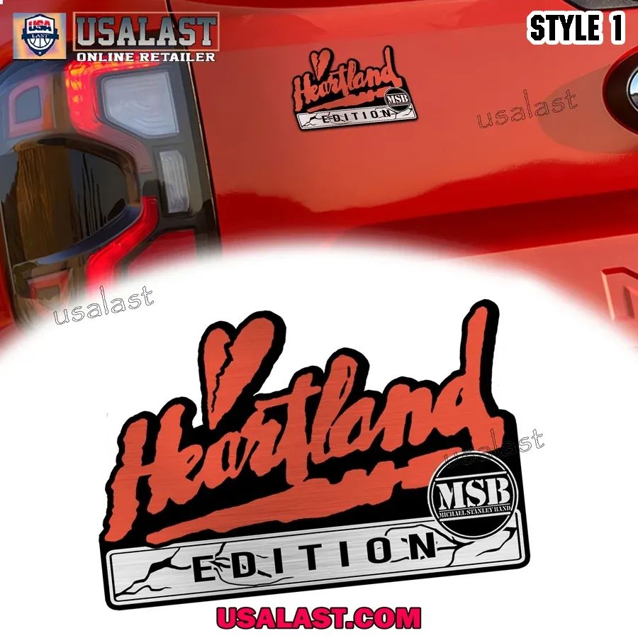 Michael Stanley Band 3D Engraved Car Emblem Badge - Adult & Kids T-Shirts, Sweatshirts & Hoodies apparel design preview 1
