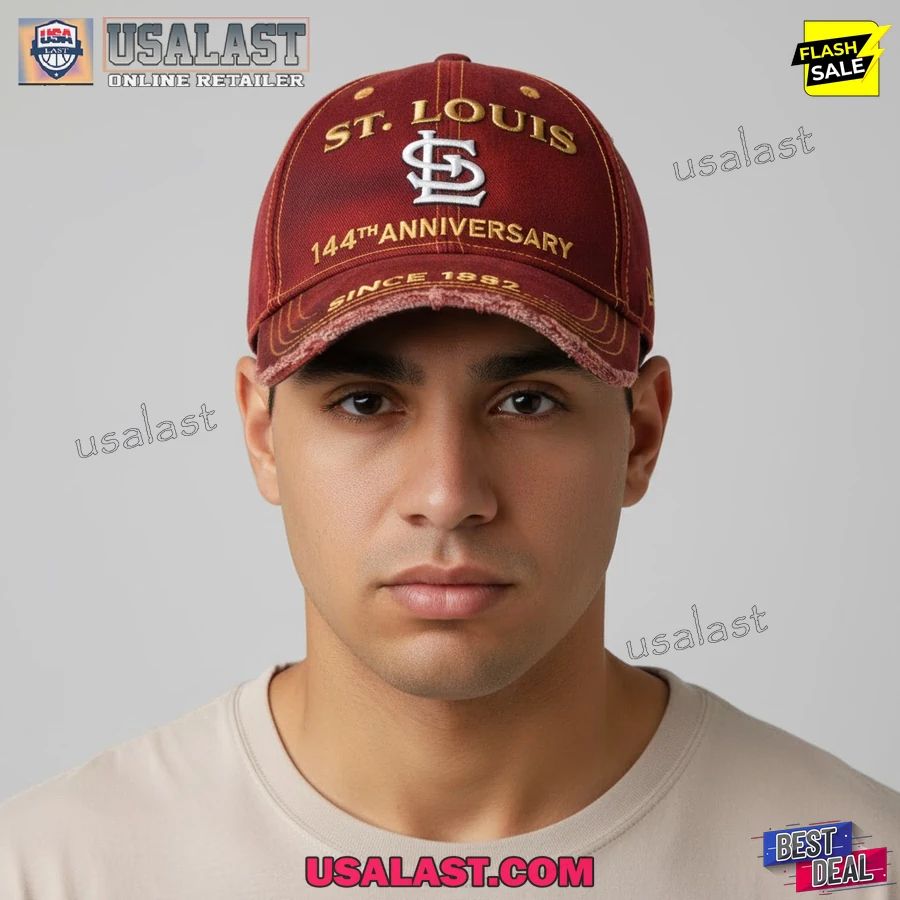 St. Louis Cardinals 144th Anniversary 1882-2026 - Adult & Kids T-Shirts, Sweatshirts & Hoodies apparel design preview 1