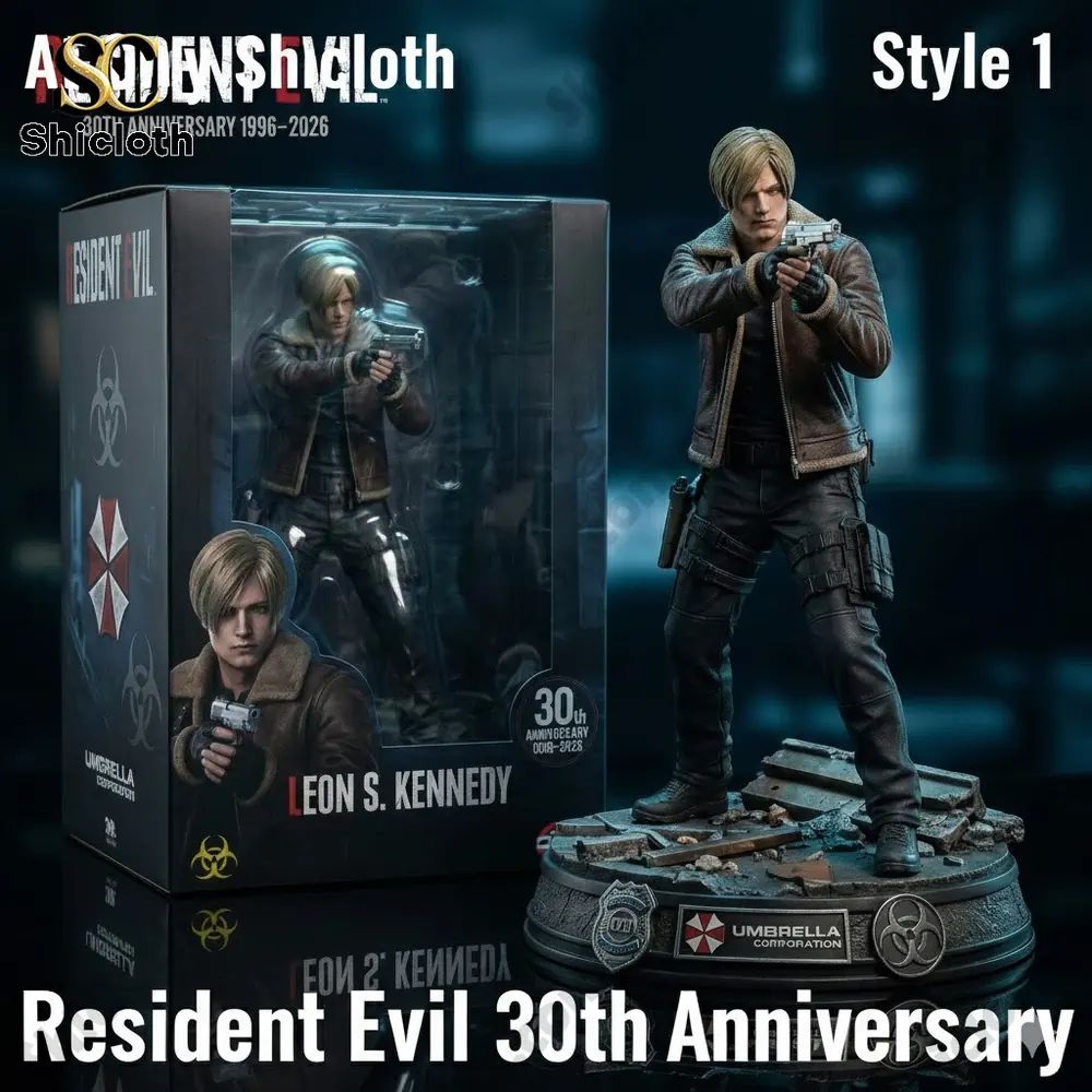 Resident Evil 30th Anniversary Pop Figure Doll - Adult & Kids T-Shirts, Sweatshirts & Hoodies apparel design preview 1