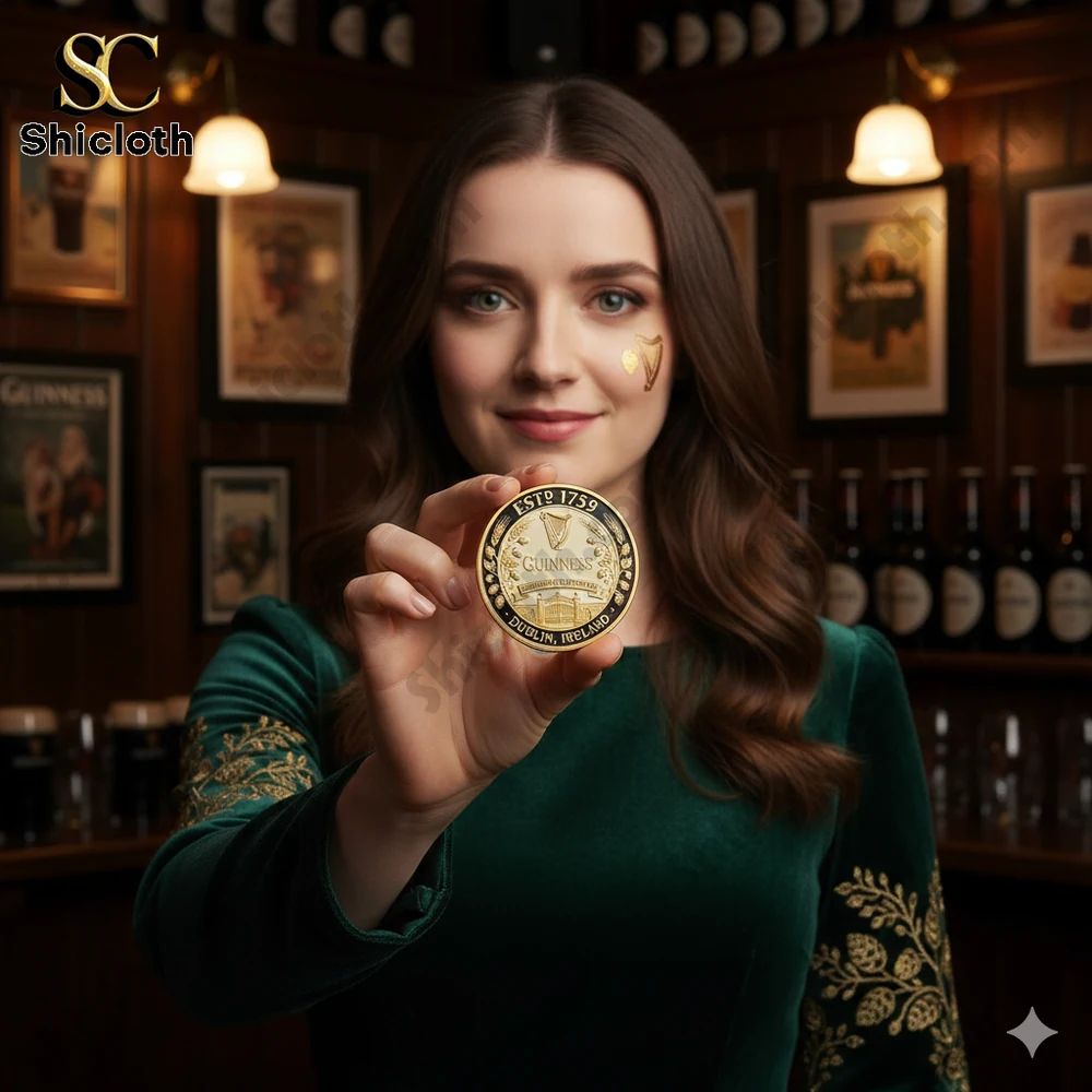 The Guinness ESTD 1759 Heritage Coin - Adult & Kids T-Shirts, Sweatshirts & Hoodies apparel design preview 1