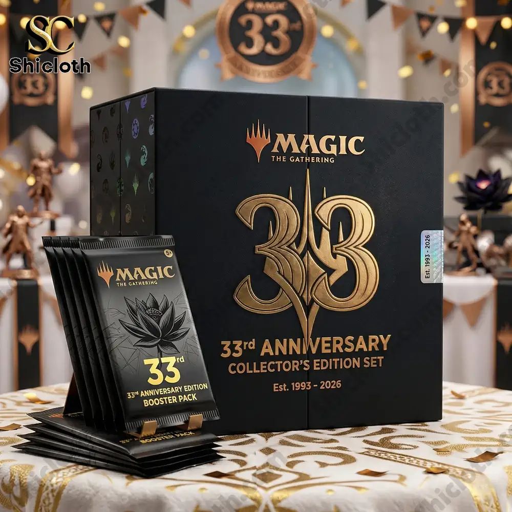 Magic The Gathering 33rd Anniversary Collector's - Adult & Kids T-Shirts, Sweatshirts & Hoodies apparel design preview 1