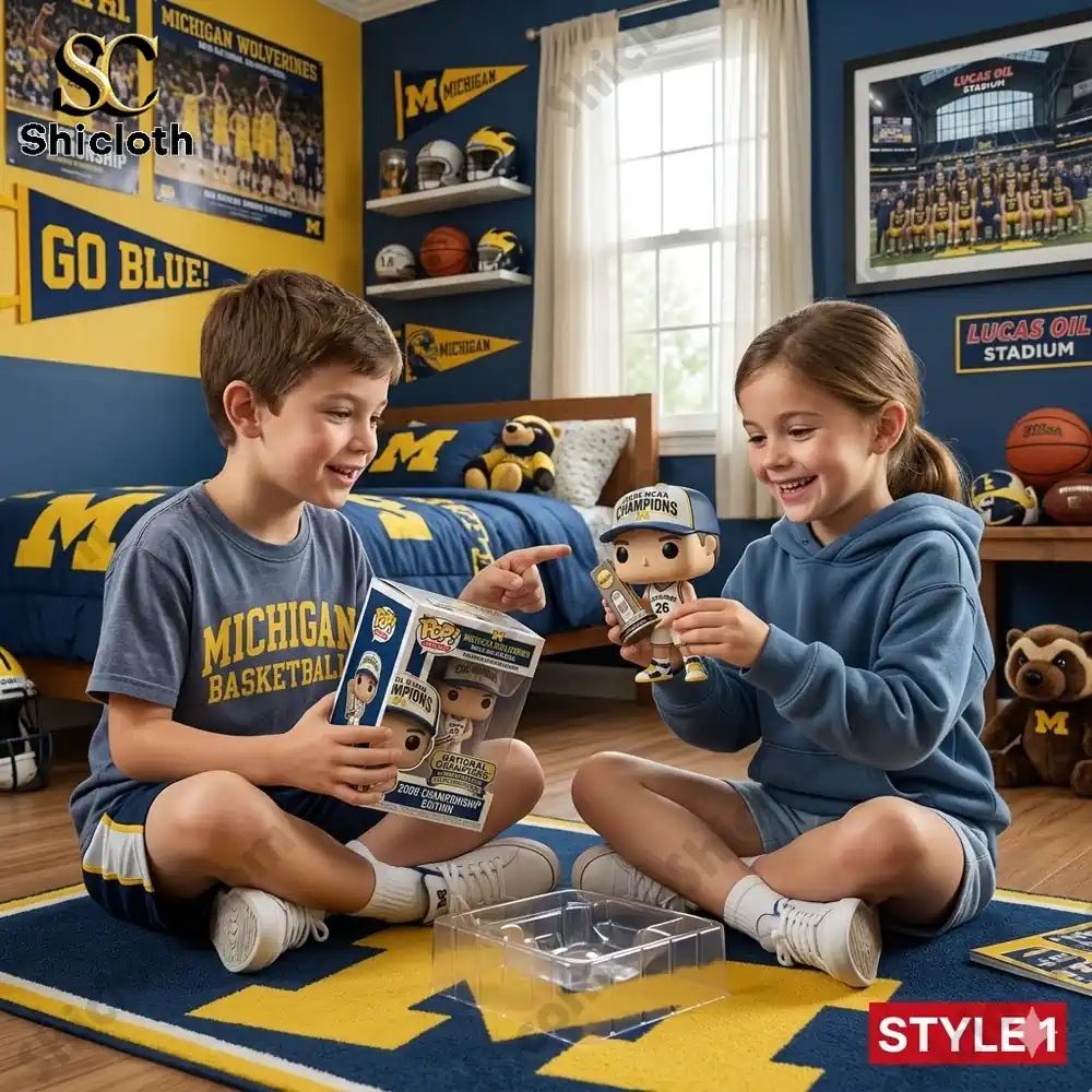 2026 Michigan Wolverines National Championship - Adult & Kids T-Shirts, Sweatshirts & Hoodies apparel design preview 1