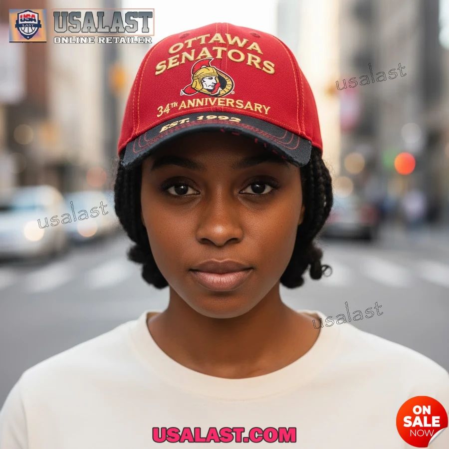 Ottawa Senators 34th Anniversary 1992-2026 Classic - Adult & Kids T-Shirts, Sweatshirts & Hoodies apparel design preview 1