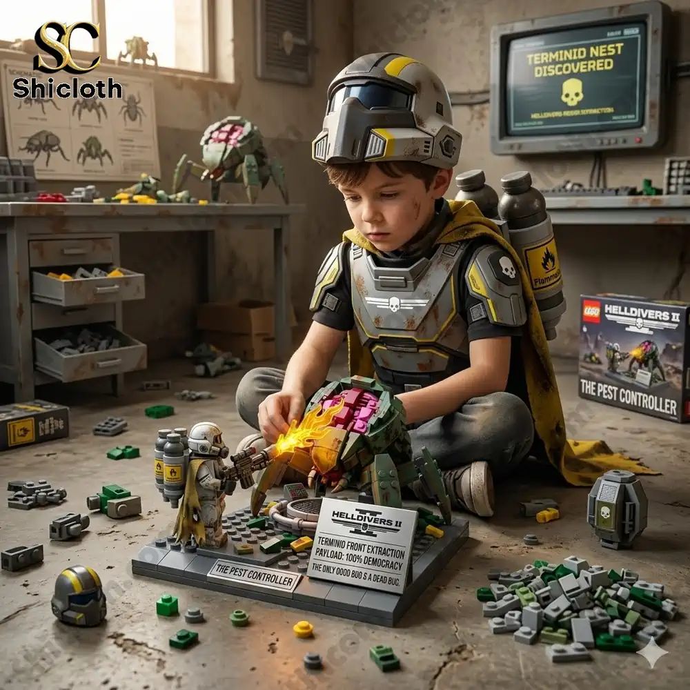 Helldivers Ii Frontline Combat Collectors Building - Adult & Kids T-Shirts, Sweatshirts & Hoodies apparel design preview 1