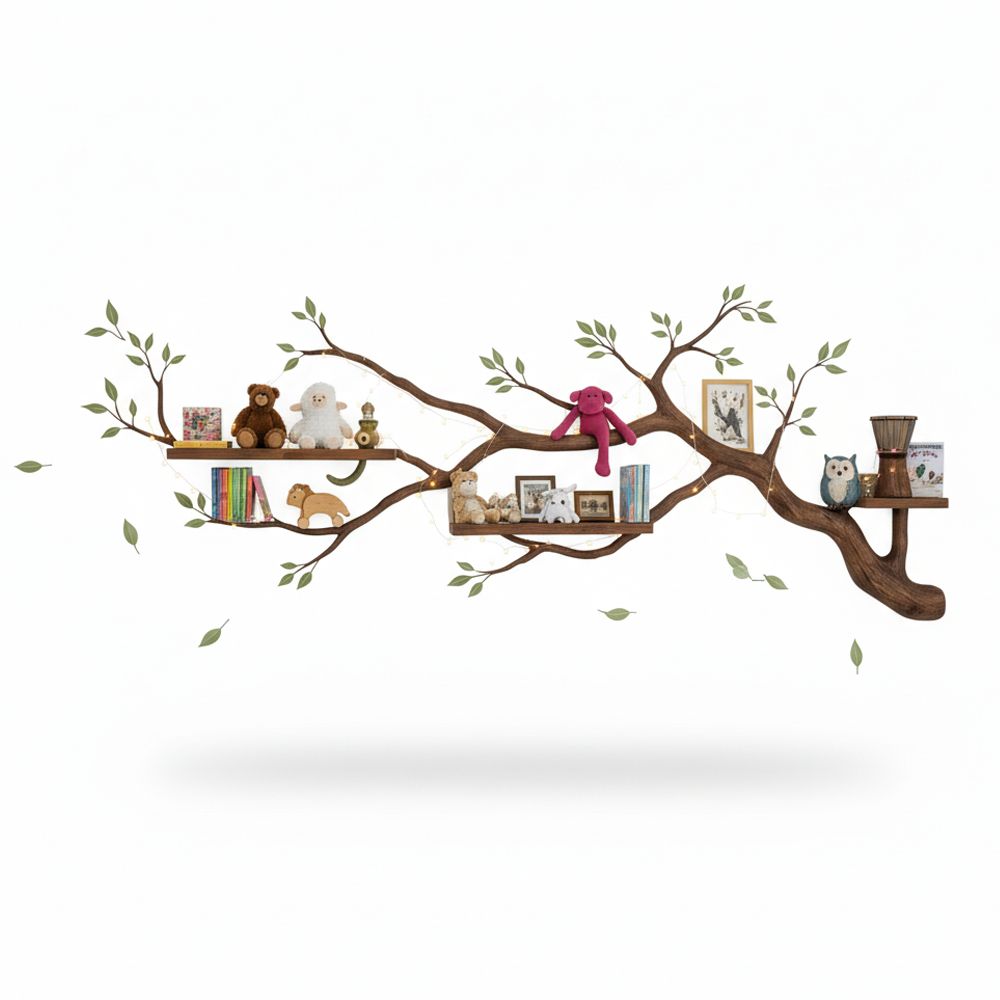 Bookcase Wall Decoration Tree Branches Made From - Adult & Kids T-Shirts, Sweatshirts & Hoodies apparel design preview 1