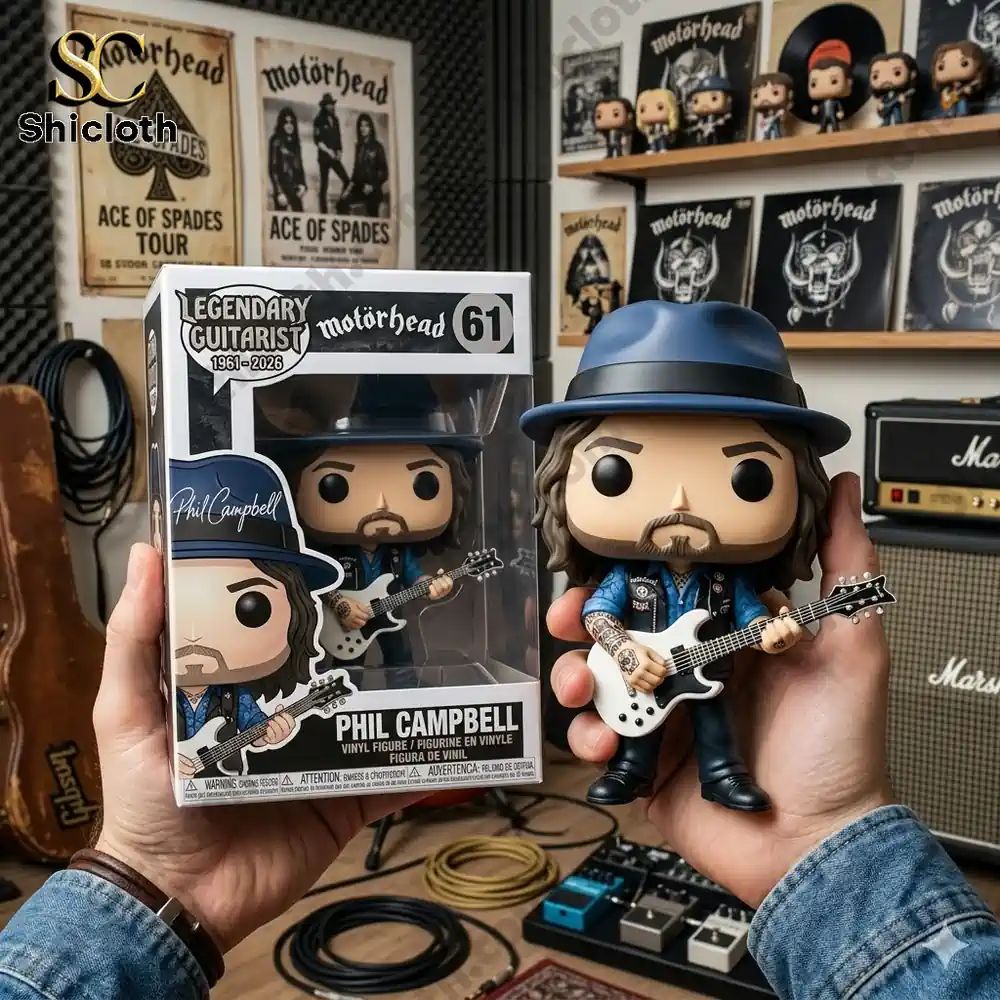 Legendary Guitarist Phil Campbell Mot?rhead - Adult & Kids T-Shirts, Sweatshirts & Hoodies apparel design preview 1