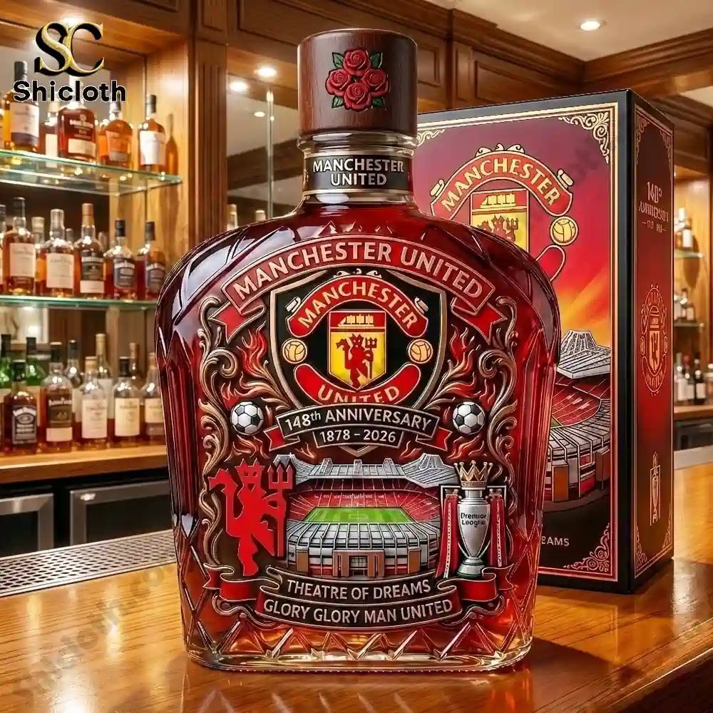 Manchester United 148th Anniversary Commemorative - Adult & Kids T-Shirts, Sweatshirts & Hoodies apparel design preview 1