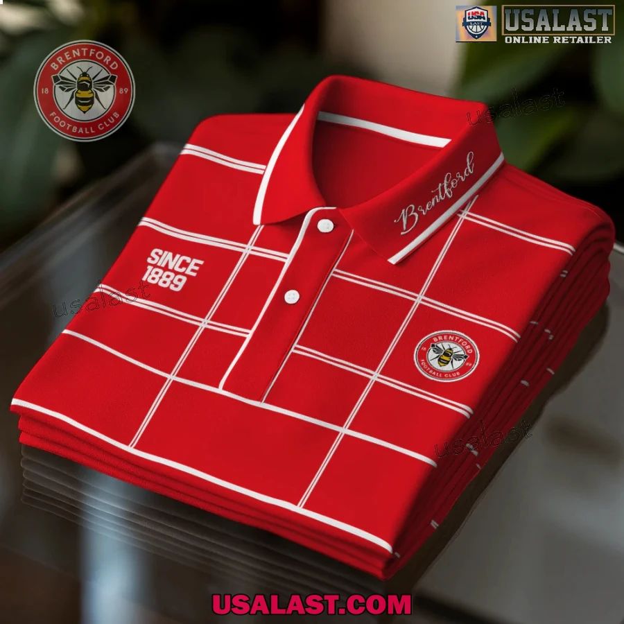 Brentford Premium Men Polo - Adult & Kids T-Shirts, Sweatshirts & Hoodies apparel design preview 1