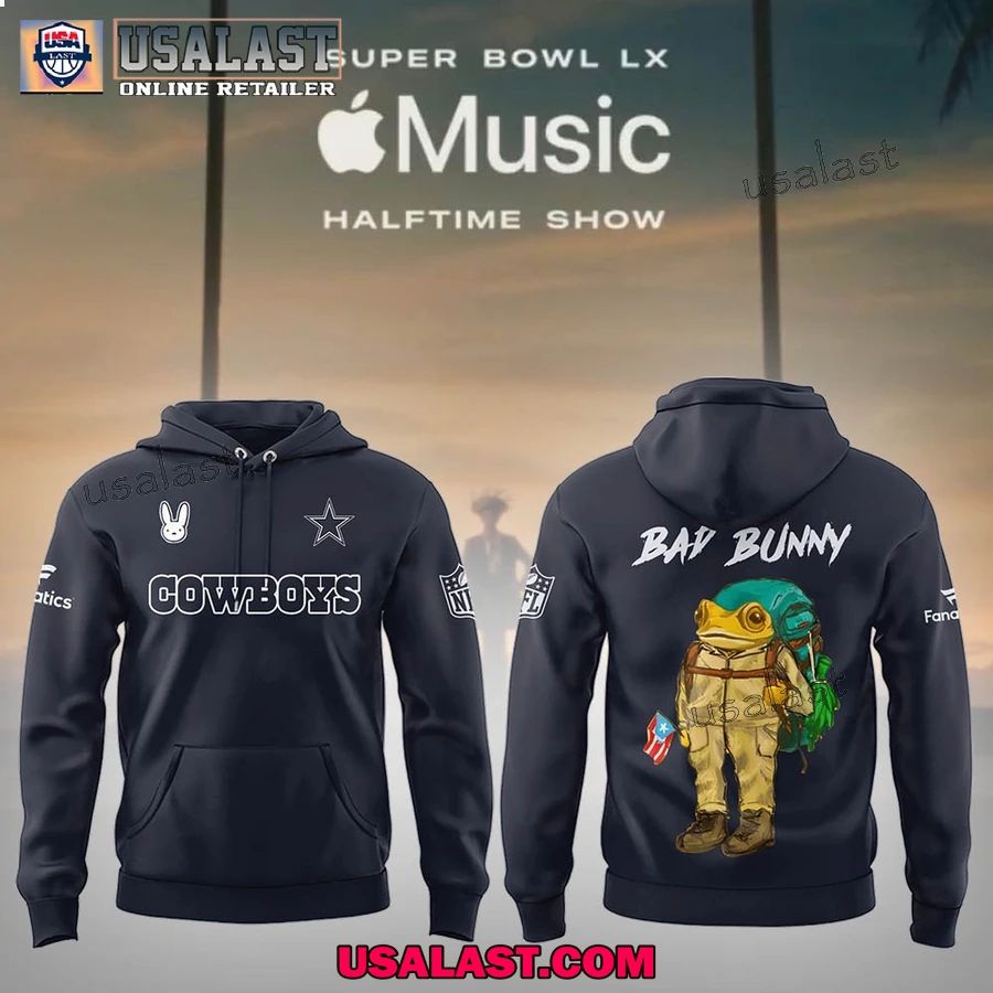 Dallas Cowboys Bad Bunny Premium - Adult & Kids T-Shirts, Sweatshirts & Hoodies apparel design preview 1