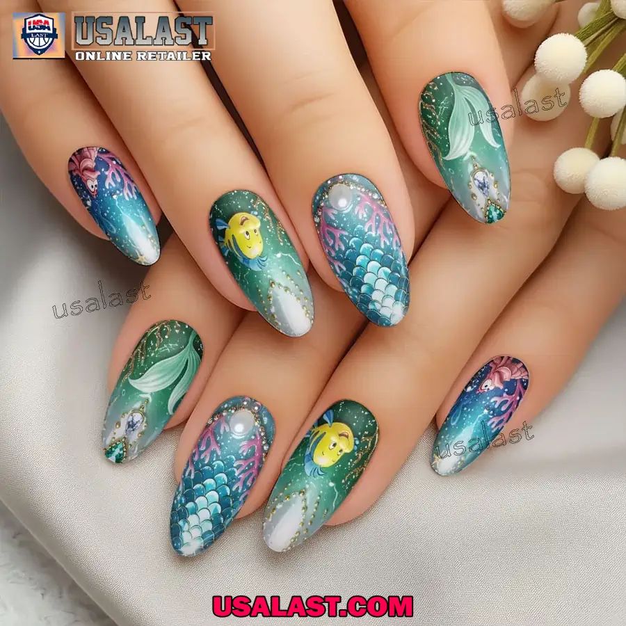 Ariel Nails Box Perfect Gift For Fan - Adult & Kids T-Shirts, Sweatshirts & Hoodies apparel design preview 1