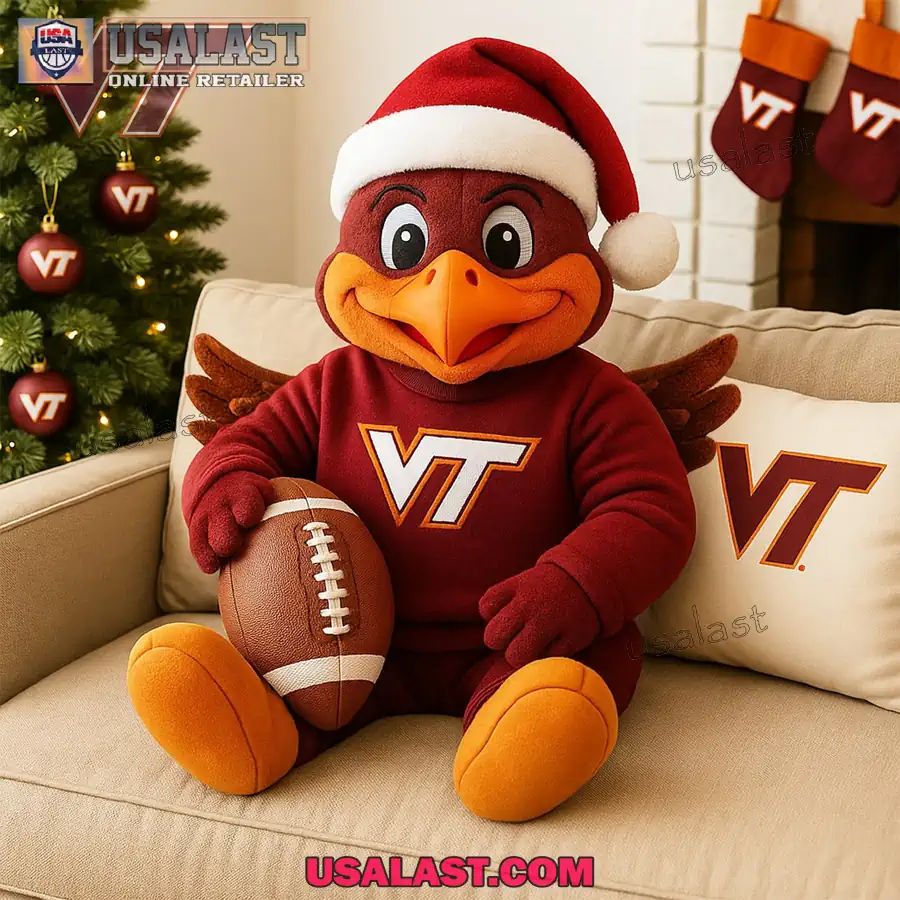 Virginia Tech Hokies Plush Shape Pillow - Adult & Kids T-Shirts, Sweatshirts & Hoodies apparel design preview 1
