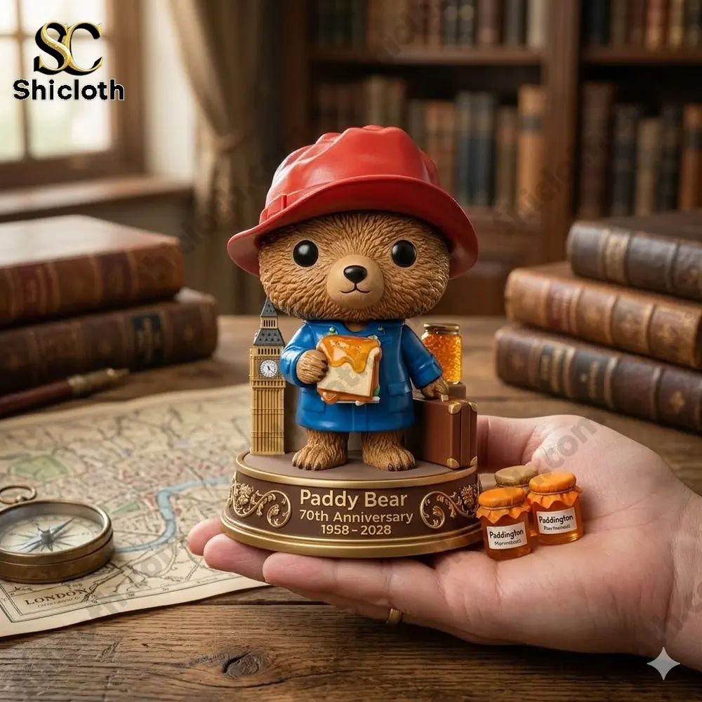 Paddington 70th Anniversary Collector Pop! Figure - Adult & Kids T-Shirts, Sweatshirts & Hoodies apparel design preview 1