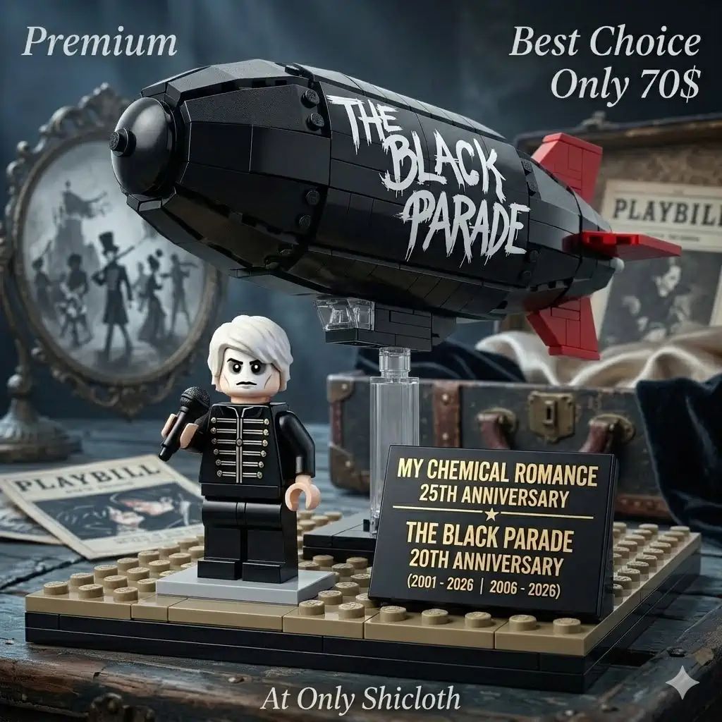 The My Chemical Romance 25th Anniversary Black Parade - Adult & Kids T-Shirts, Sweatshirts & Hoodies apparel design preview 1
