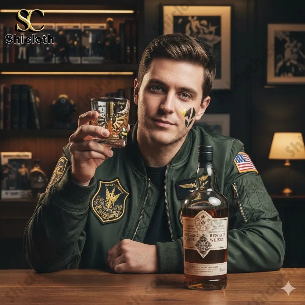 Helldivers Managed Democracy 11th Anniversary Whiskey - Adult & Kids T-Shirts, Sweatshirts & Hoodies apparel design preview 1