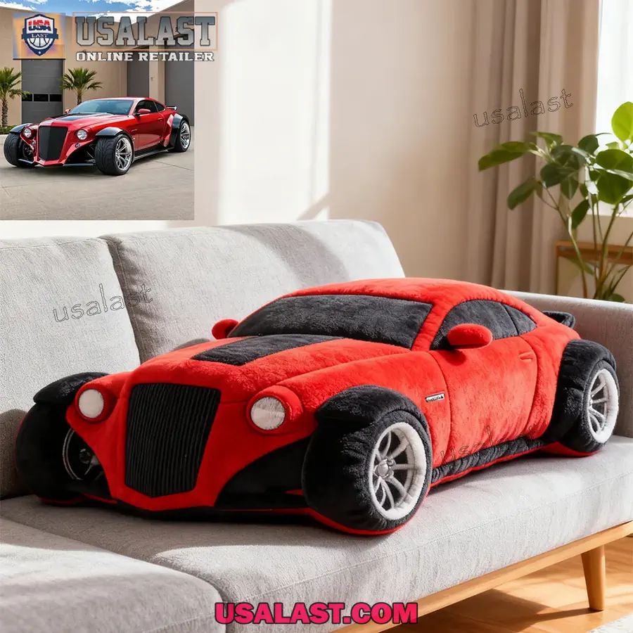 Personalized Car Photo Plush Pillow - Adult & Kids T-Shirts, Sweatshirts & Hoodies apparel design preview 1