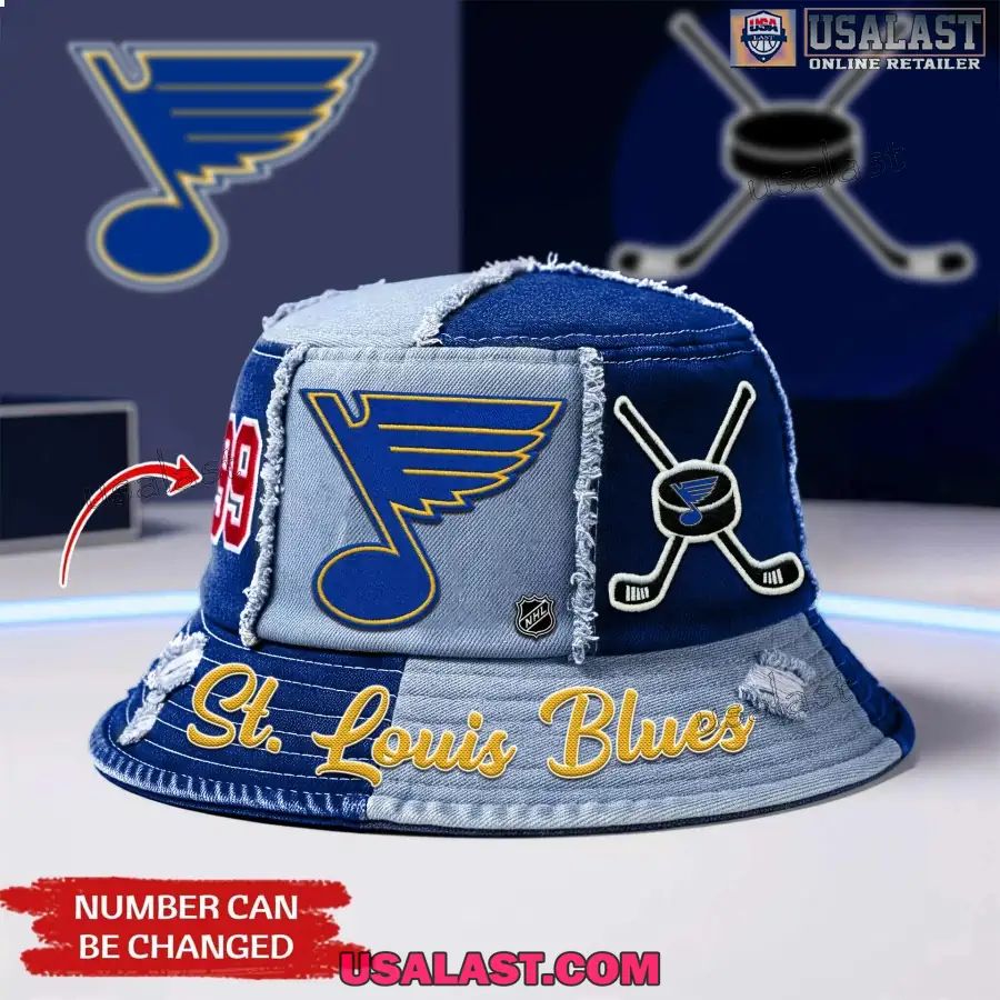 St. Louis Blues Premium Bucket Hat - Adult & Kids T-Shirts, Sweatshirts & Hoodies apparel design preview 1