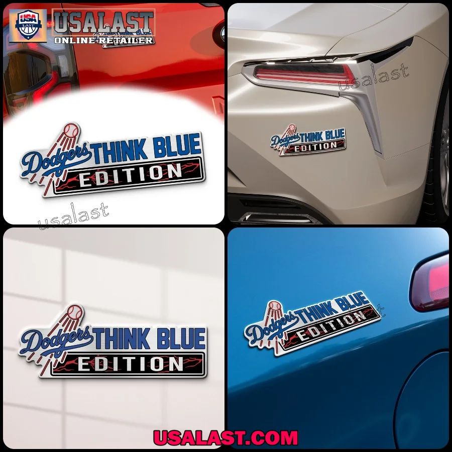 Los Angeles Dodgers Edition Engraved Car Name Badge - Adult & Kids T-Shirts, Sweatshirts & Hoodies apparel design preview 1