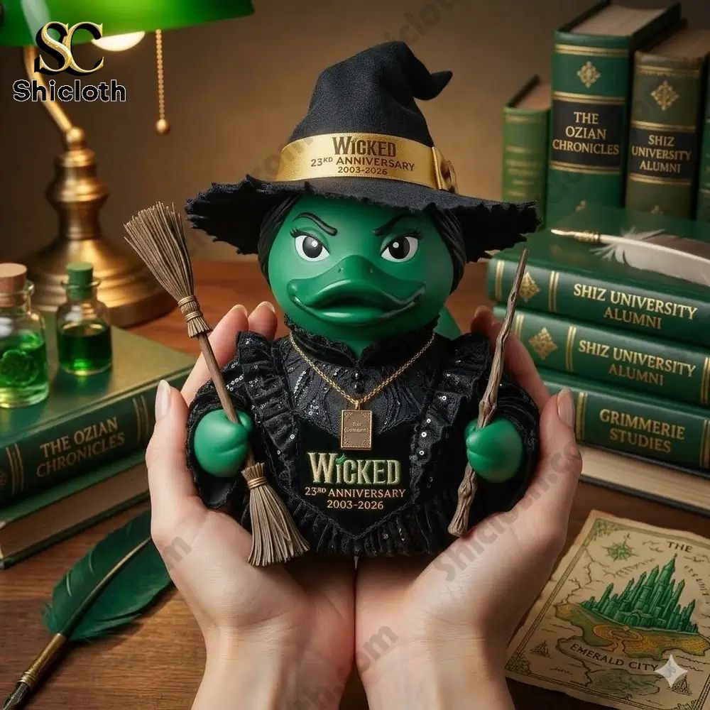 Wicked 23rd Anniversary Commemorative Duck - Adult & Kids T-Shirts, Sweatshirts & Hoodies apparel design preview 1