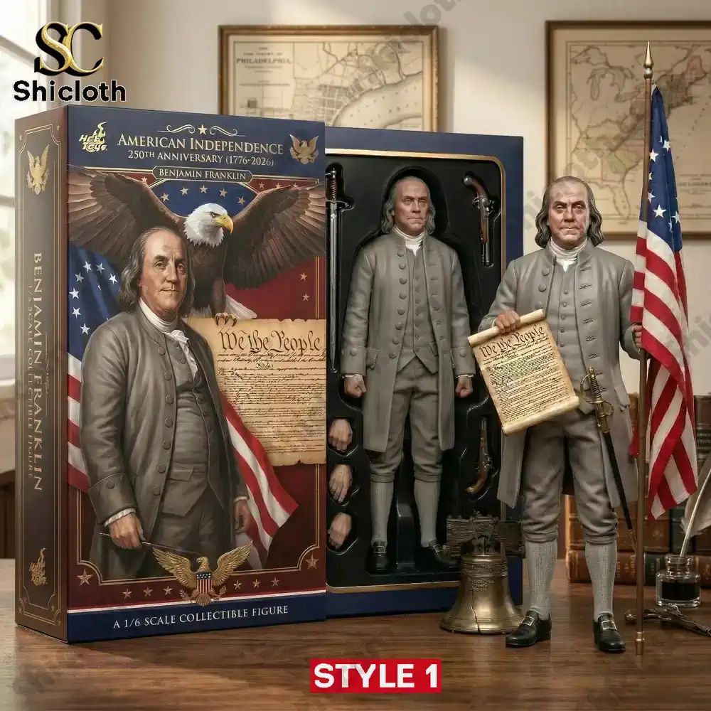 American Independence 250th Anniversary Hot Toys - Adult & Kids T-Shirts, Sweatshirts & Hoodies apparel design preview 1