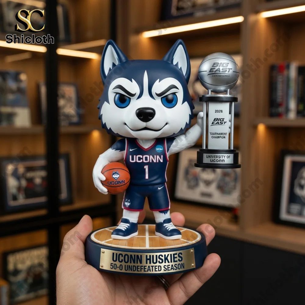 UConn Huskies The Path to 50-0 Commemorative POP! - Adult & Kids T-Shirts, Sweatshirts & Hoodies apparel design preview 1
