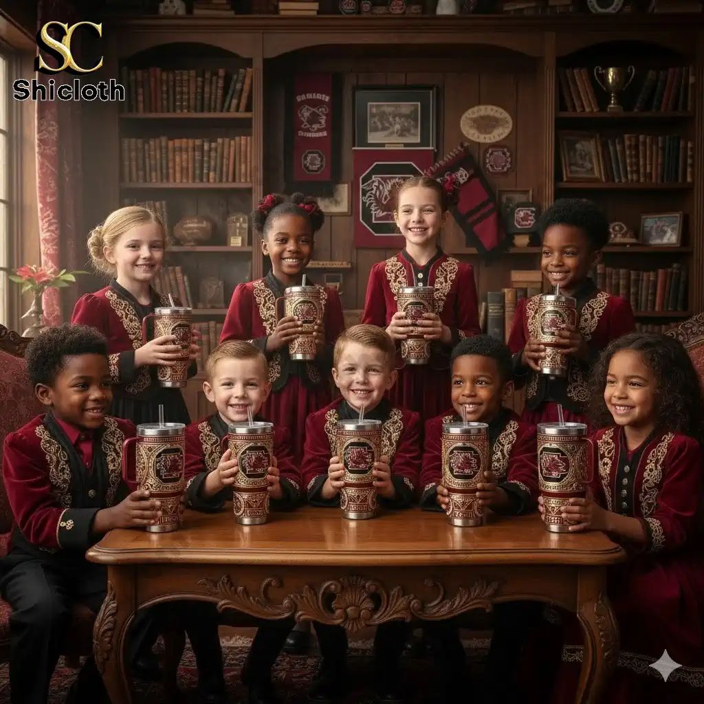 South Carolina Gamecocks Custom 40oz Tumbler With - Adult & Kids T-Shirts, Sweatshirts & Hoodies apparel design preview 1