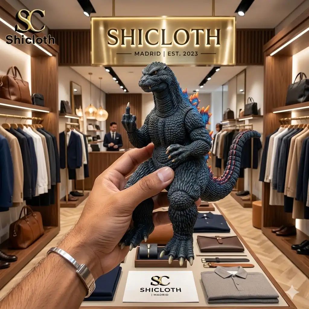 Godzilla 2000 Millennium Action 3D Decor Home Figure - Adult & Kids T-Shirts, Sweatshirts & Hoodies apparel design preview 1