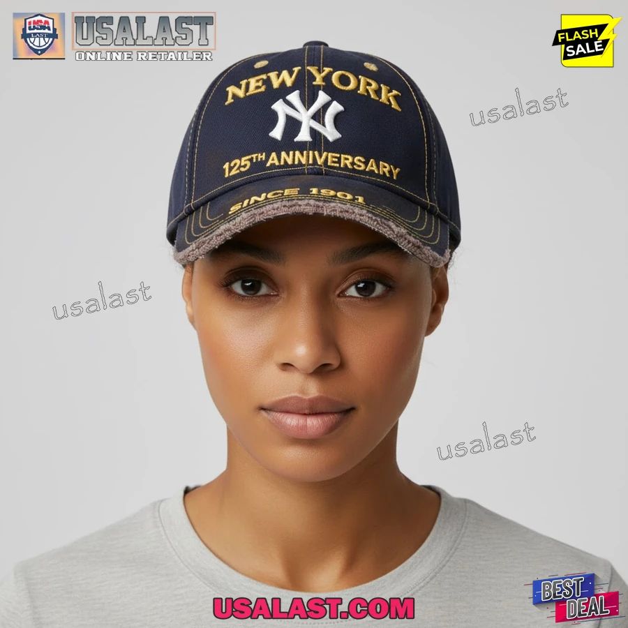 New York Yankees 125th Anniversary 1901-2026 Classic - Adult & Kids T-Shirts, Sweatshirts & Hoodies apparel design preview 1