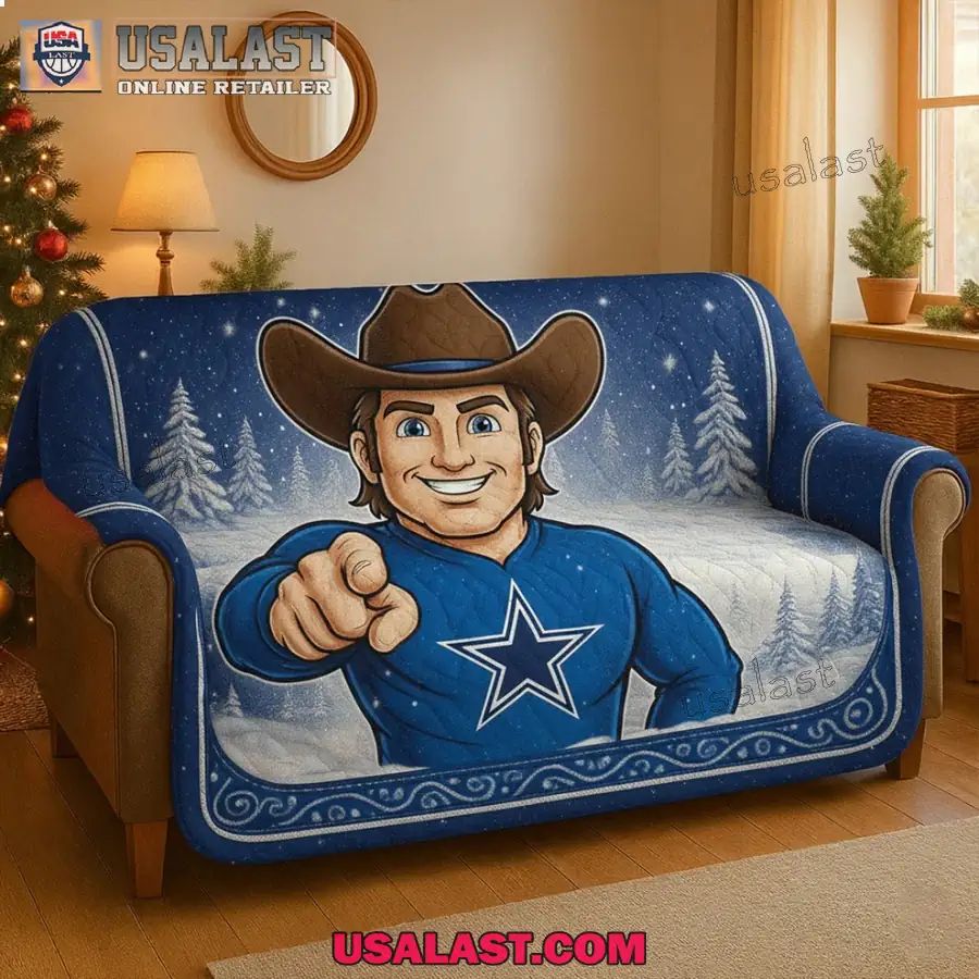 Dallas Cowboys Premium Christmas Fleece Blanket - Adult & Kids T-Shirts, Sweatshirts & Hoodies apparel design preview 1