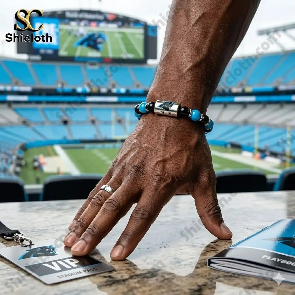 Carolina Panthers Lucky Bracelet - Adult & Kids T-Shirts, Sweatshirts & Hoodies apparel design preview 1