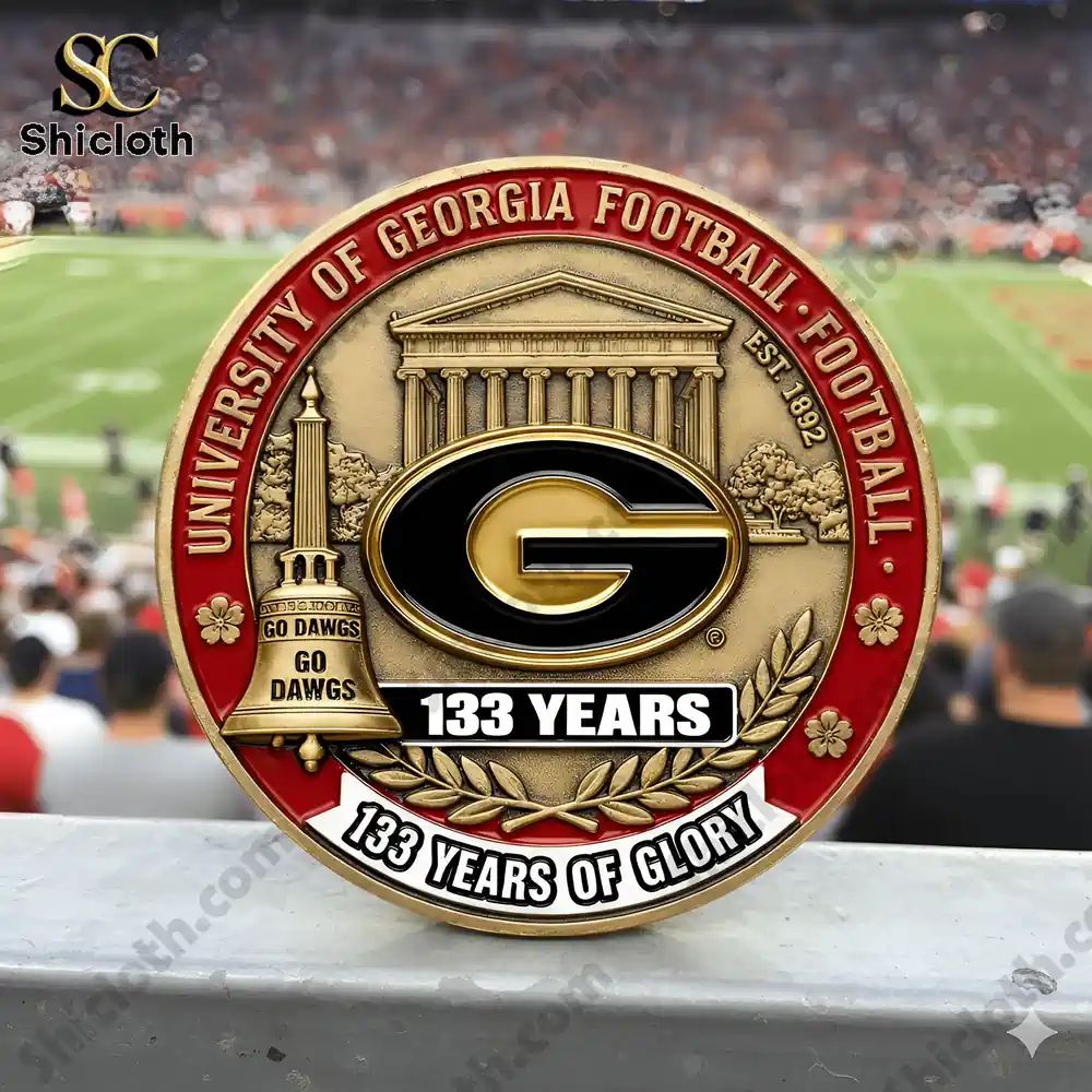 Georgia Bulldogs Football 133rd Anniversary - Adult & Kids T-Shirts, Sweatshirts & Hoodies apparel design preview 1
