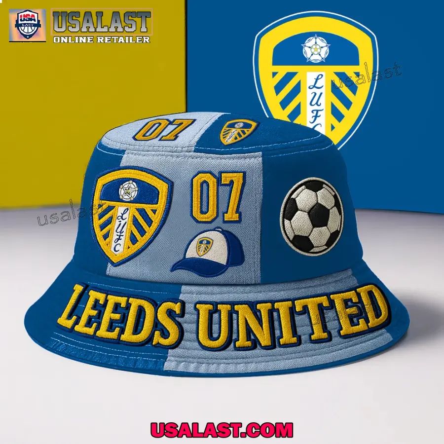 Personalized Leeds United FC Premium Bucket Hat - Adult & Kids T-Shirts, Sweatshirts & Hoodies apparel design preview 1