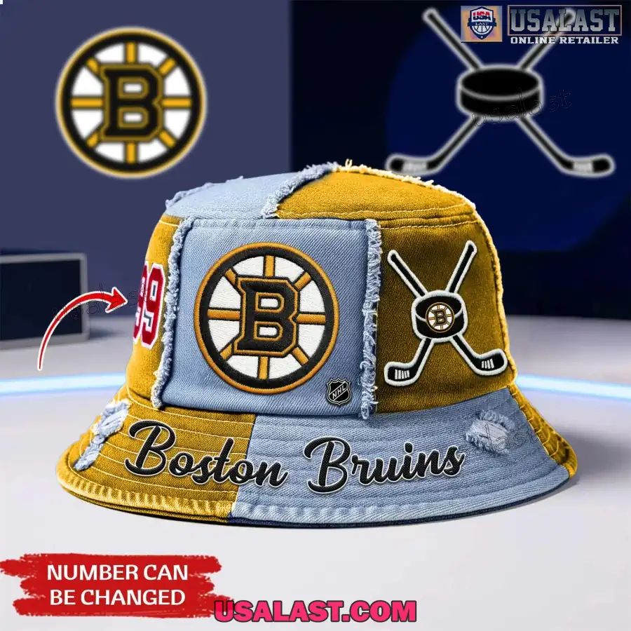 Boston Bruins Premium Bucket Hat - Adult & Kids T-Shirts, Sweatshirts & Hoodies apparel design preview 1